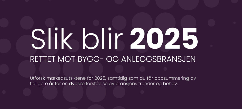 Ny rapport fra Byggfakta